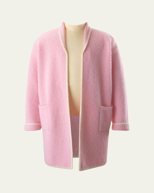 Girl's Boucle Sparkly Cardigan, Size 2-14